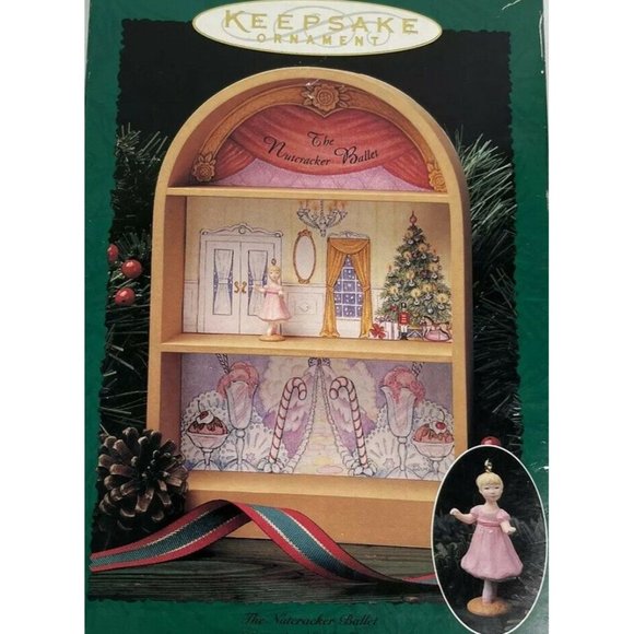 Hallmark Keepsake Ornament The Nutcracker Ballet Display Stage Original Box 1996 - Picture 1 of 11